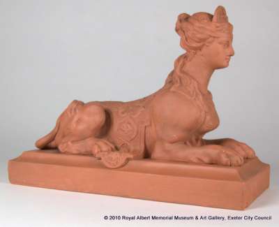 figure of a sphinx